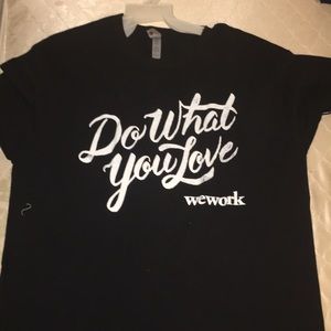 “Do What You Love” Black Top (L)